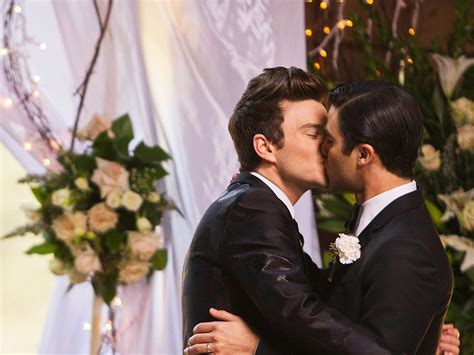 kurt glee|glee kurt and blaine wedding.